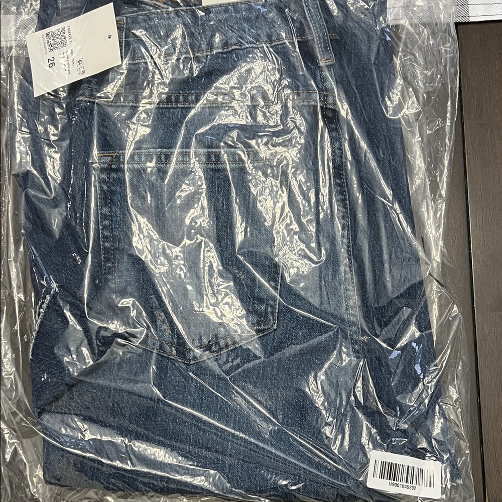 Forever 21 Blue Denim Flare Pants